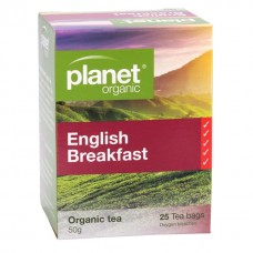 Planet Organic English Breakfast Tea 25pk
